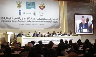 Donors Give to Darfur - Hundreds of delegates are convening in Doha for a donor conference to raise support for a project to rebuild Sudan's Darfur region after a decade-long conflict.  (Photo: REUTERS/Mohammed Dabbous)