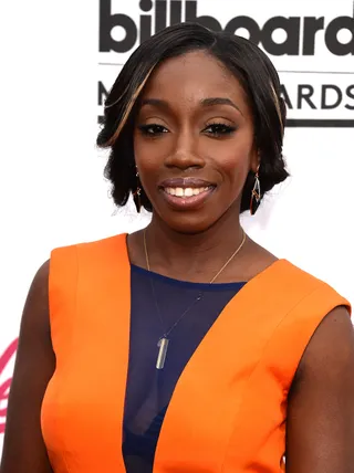 Estelle @EstelleDarlings - Tweet: "Congrats and farewell to the voice of New York! We'll miss you... @angiemartinez @HOT97 ( love! Indeed Time to grow!) http://t.co/6sDK0PeSda" (Photo: Frazer Harrison/Getty Images)