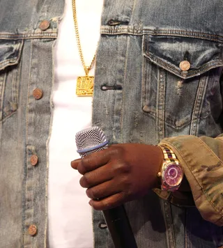 Controlling the Mic - &nbsp;(Photo: Bennett Raglin/BET/Getty Images for BET)