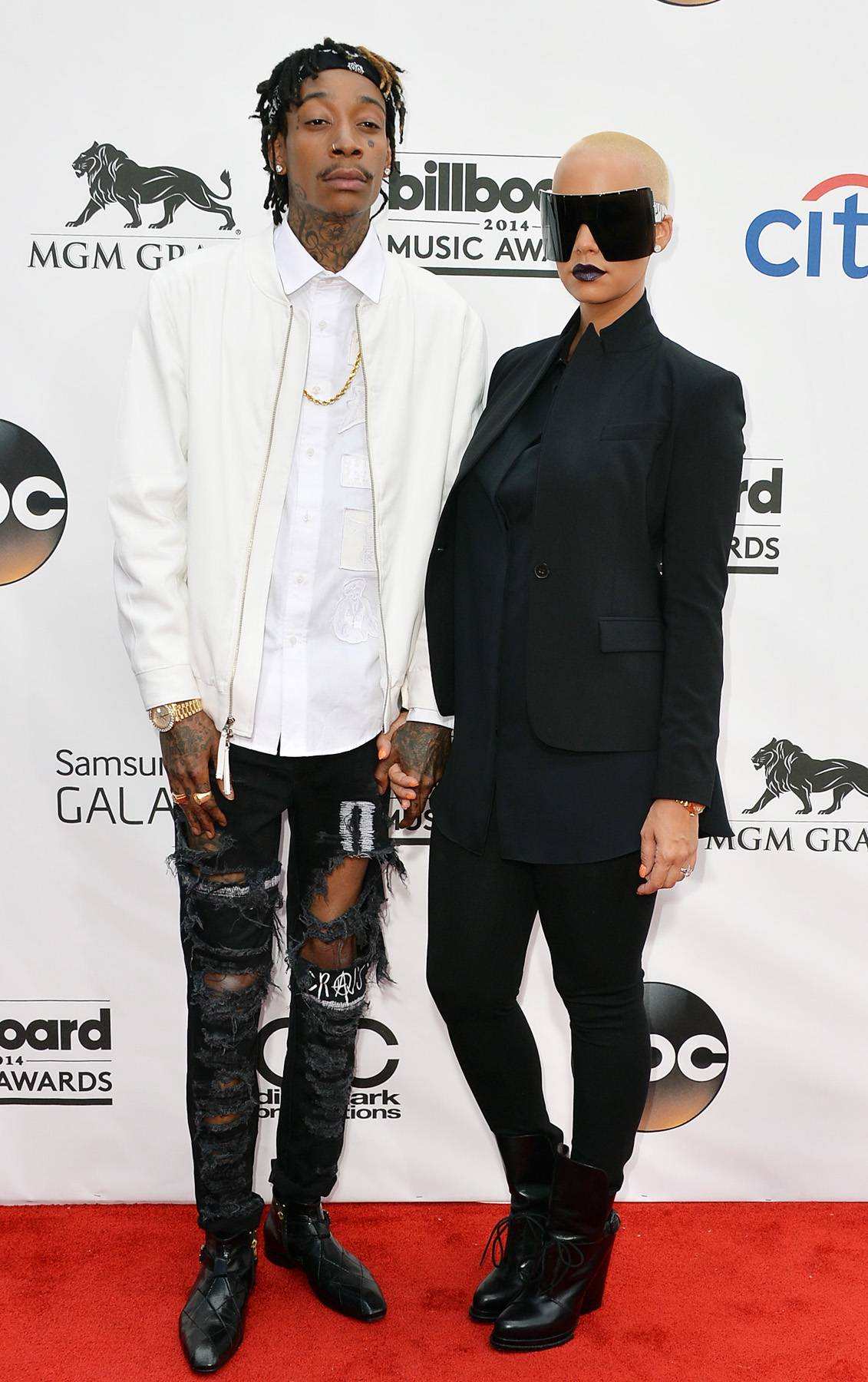 Wiz Khalifa and Amber Rose