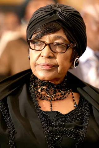 Winnie Mandela: September 26 - The politician and wife of the late Nelson Mandela turns 79 this week.(Photo: Christopher Furlong/Getty Images)