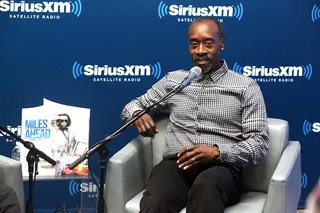 Let's Talk - Don Cheadle took part in SiriusXM's&nbsp;"Town Hall —&nbsp;the Real Jazz Channel" at the SiriusXM studios in New York City.(Photo: Astrid Stawiarz/Getty Images)