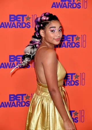 2019:&nbsp;Amandla Stenberg - (Photo by Earl Gibson III/Getty Images) (Photo by Earl Gibson III/Getty Images)