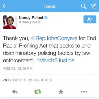 @NancyPelosi - (Photo: nyjusticeleague via Instagram via Nancy Pelosi via Twitter)