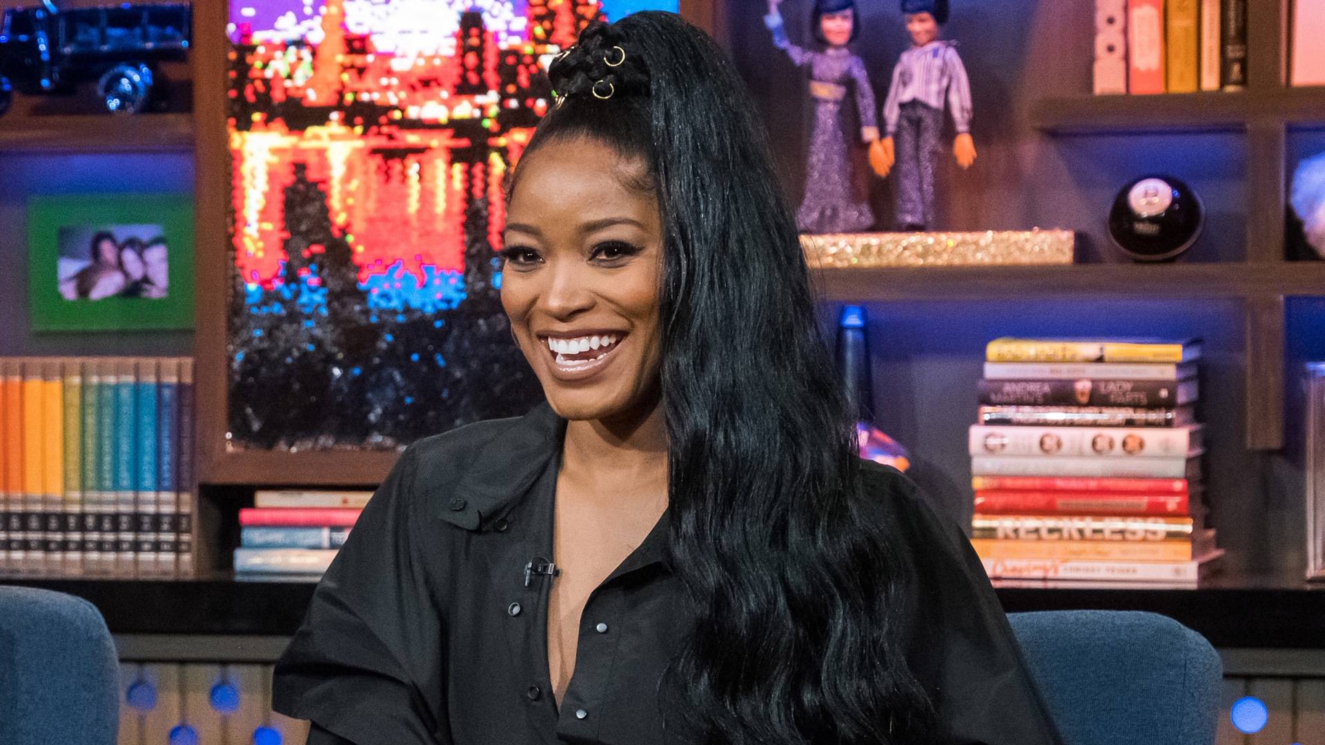 Keke Palmer on BET Buzz 2020.