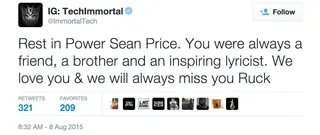 Immortal Technique - The New York beats legend and activist mourns the passing of his friend.&nbsp;