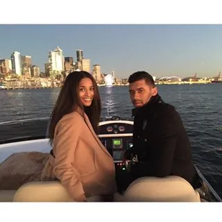 Ciara @ciara - &quot;Crusin With My Captain @dangerusswilson&quot;CiCi gets ready to sail into the New Year with her Seattle Seahawks quarterback boo.(Photo: Ciara via Instagram)