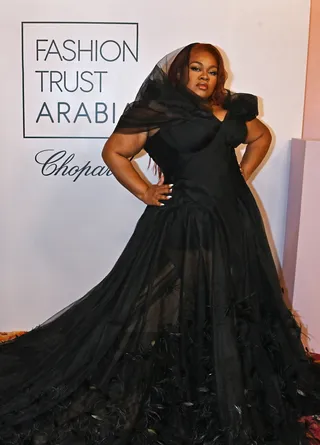 Da'Vine Joy Randolph attends Fashion Trust Arabia 2024 at El Badi Palace