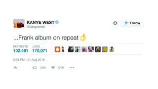 McDonalds fries were bought after this Tweet - (Photo: Kanye West via Twitter)&nbsp;