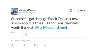 Threepeating for feels - (Photo: Jeremy Evans via Twitter)&nbsp;