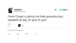 It got some feeling physical... - (Photo: Carolina via Twitter)&nbsp;