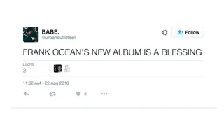 It had some feeling anointed. - (Photo: Babe. via Twitter)&nbsp;