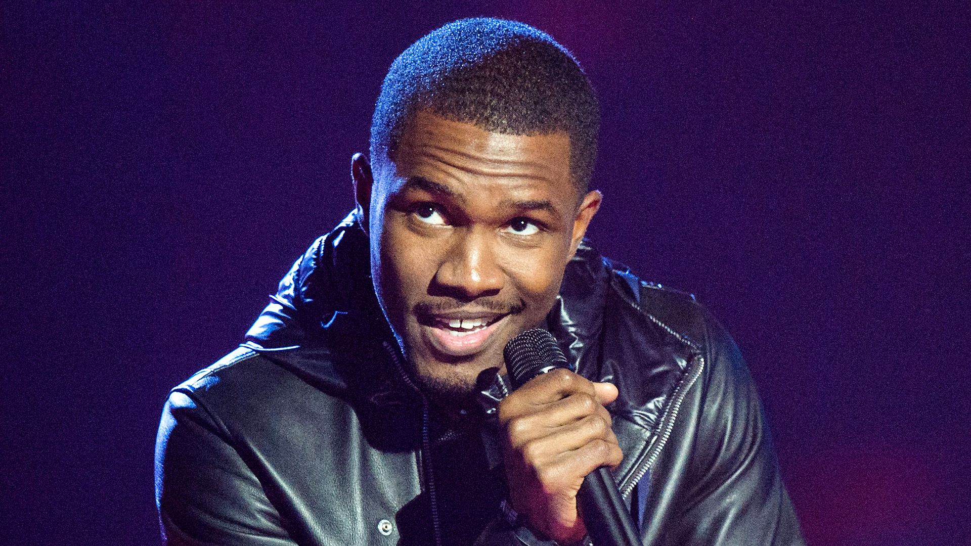 LONDON, ENGLAND - FEBRUARY 20:   Frank Ocean accepts the International Male Award during the Brit Awards 2013 at the 02 Arena on February 20, 2013 in London, England. (Photo by Samir Hussein/Redferns via Getty Images)