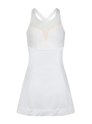 Sweaty Betty Backspin Seamless Tennis Dress ($220) - Serena got you incorporating tennis into your routine? This little white dress will make you the flyest chick on the court.&nbsp;(Photo: Sweaty Betty)