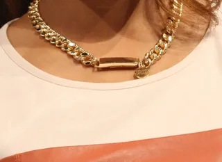 Peep the Necklace - (Photo: Bennett Raglin/BET/Getty Images for BET)