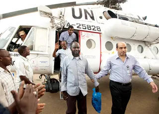 Three Sudanese Workers Held Hostage Are Freed - Three humanitarian workers in Sudan who were taken hostage in the Darfur region were freed Saturday after 32 days of captivity. They were employees of the UNICEF and were among 25 other workers abducted by armed men on June 18.&nbsp;(Photo: Albert Gonzalez Farran, UNAMID/AP Photo)