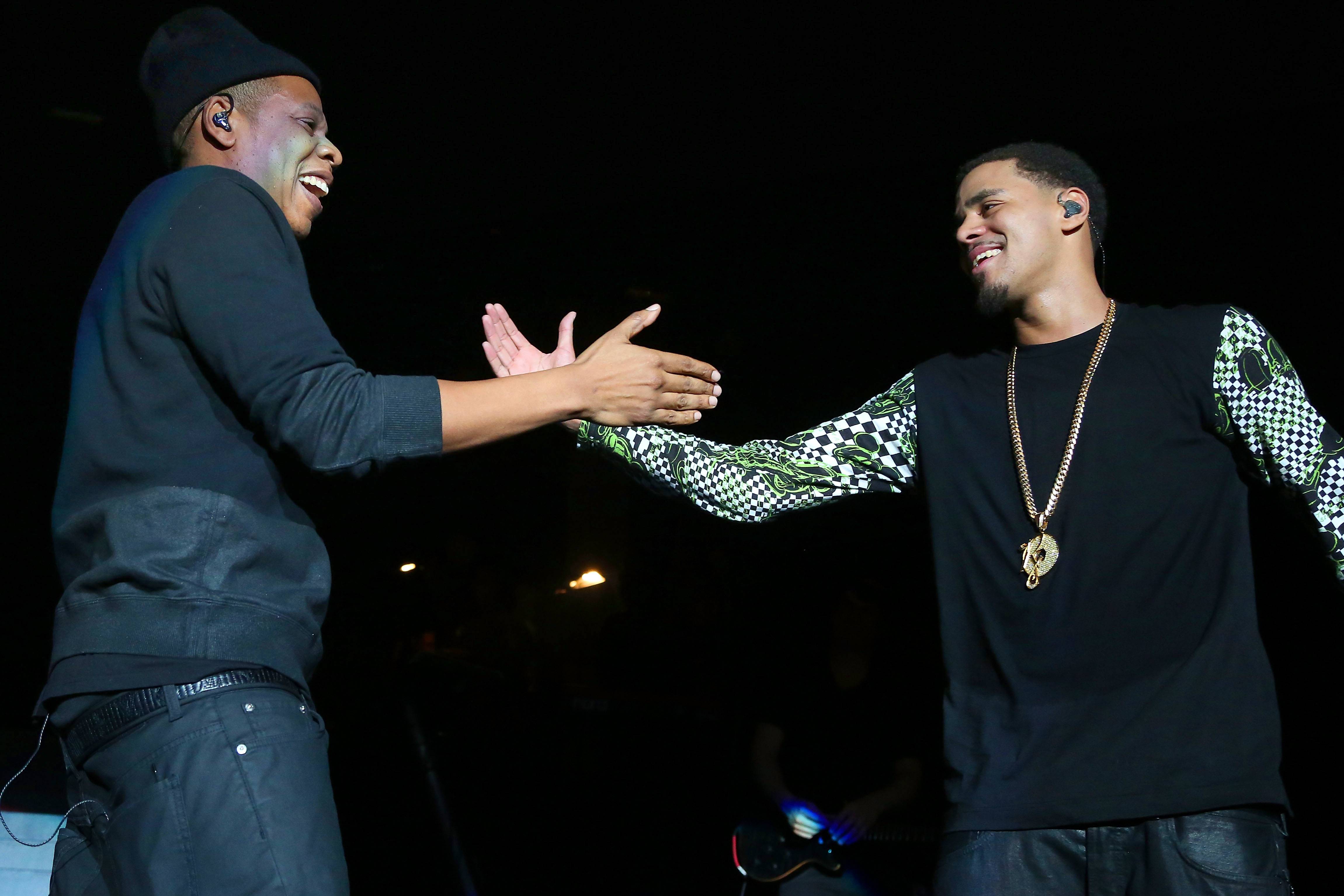 J. Cole Celebrates Birthday With Jay Z and Kendrick Lamar in NYC