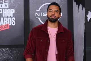 Christian Keyes' barber hooked him up before his BET red carpet debut.&nbsp; - (Photo by Paras Griffin/Getty Images for BET)