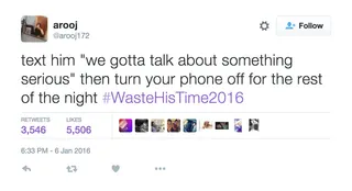 Petty or Nah? - Keep it a mystery. Leave it unsolved.(Photo: arooj172 via Twitter)