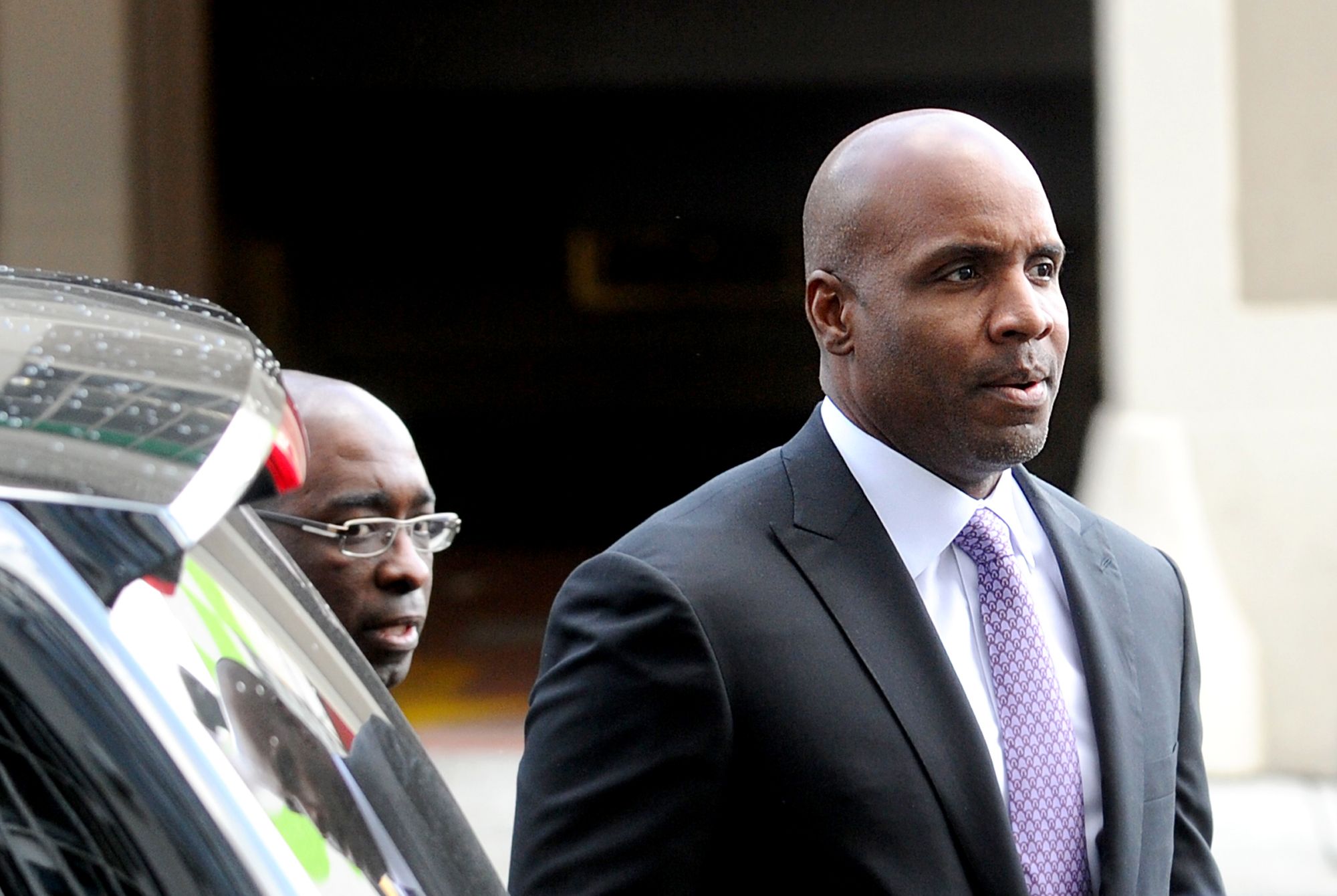 Bonds Found Guilty of Obstruction - Former baseball slugger Barry Bonds was convicted of obstruction of justice Wednesday following a trial that lasted almost two weeks. The jury couldn’t agree on a verdict on other charges concerning whether Bonds lied about never knowingly using steroids during his baseball career. Legal experts believe Bonds will avoid jail time. His lawyers requested the court throw out the guilty verdict. He’s due back in court next month. (Photo: AP Photo/Noah Berger)