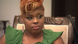 Listening Ear - She listens attentively to her big sis. (Photo: BET)