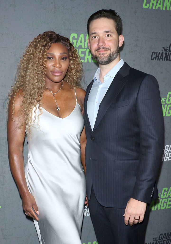 NEW YORK, NEW YORK - SEPTEMBER 09: Tennis player Serena Williams and Alexis Ohanian attend the "The Game Changers" New York premiere at Regal Battery Park 11 on September 09, 2019 in New York City. (Photo by Jim Spellman/Getty Images)