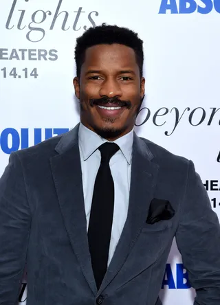 Nate Parker: November 18 - The Beyond the Lights actor is rocking that 'stache at 36.(Photo: Larry Busacca/Getty Images for Relativity Media)