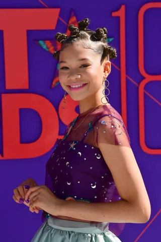 2018:&nbsp;Storm Reid - (Photo by Prince Williams/Getty Images) (Photo by Prince Williams/Getty Images)