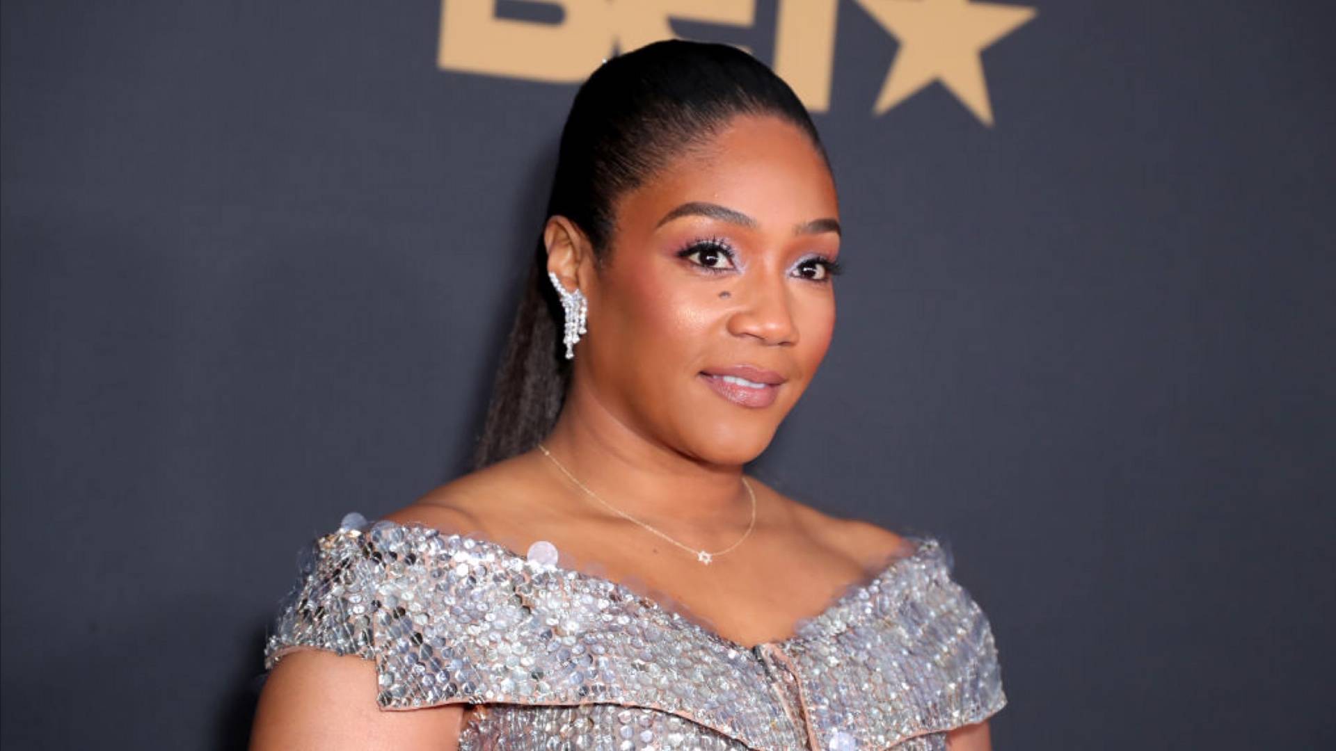 Tiffany Haddish on BET Buzz 2020.