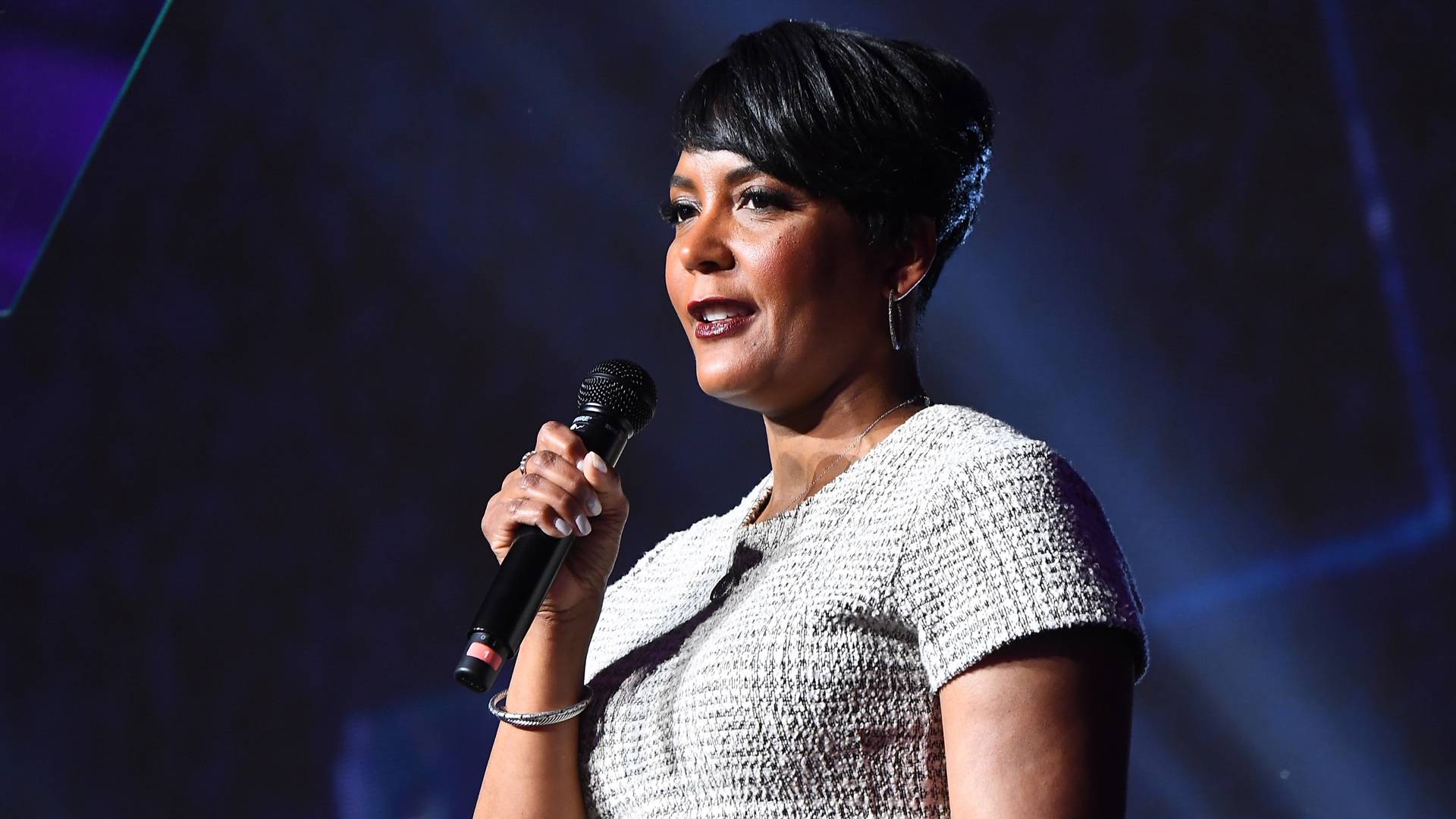 Mayor Keisha Lance Bottoms on BET Buzz 2020.