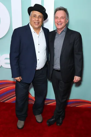 Producer Carl Craig (left) poses with co-creator Jonathan Prince. - (Photo by Leon Bennett/Getty Images for BET)