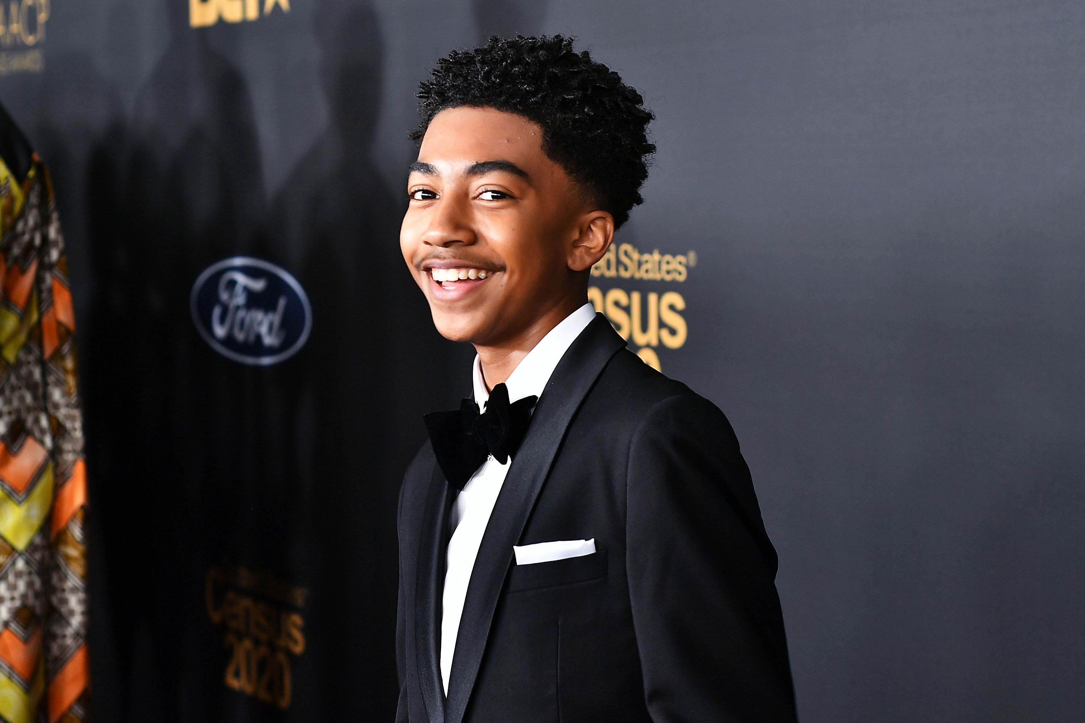 "Black-ish" actor Miles Brown. - (Photo by Paras Griffin/Getty Images for BET)