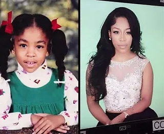 K. Michelle @kmichellemusic - The&nbsp;Anybody Wanna Buy A Heart? songstress shows us her 'Then and Now'. Little K was a cutie!(Photo: K Michelle via Instagram)