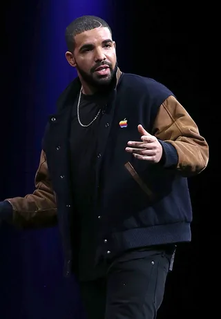 Taking a Bite of the Big Apple - Drizzy just co-signed Apple Music. The Canadian rapper also announced that he'll release new music via the subscription service. We're excited to see what deals will come in the future.   (Photo: Justin Sullivan/Getty Images)