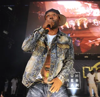 Black Rob - Fabolous's&nbsp;guest lineup read like a meeting of New York's Gods and Black Rob was one of many to hit the stage like "Whoa!"(Photo: Brad Barket/Getty Images)