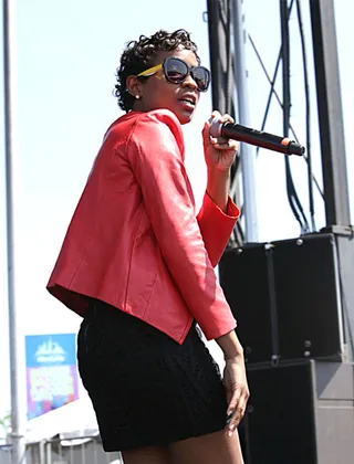 Dej Loaf - Dej Loaf was Ty Dolla $ign's special guest and she sent the crowd into a roar with her hit "Try Me."(Photo: WENN.com)