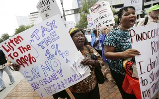 Saying No to the 1 Percent&nbsp; - (Photo: AP Photo/Dave Martin)