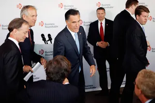 Mitt's the Business - Business owners have complained that Obama has not been their friend and they plan to befriend Romney at the polls in November. A survey released by Manta on Aug. 21 found that 61 percent of small business owners say they'll vote for the Republican; just 26 percent said they'll vote for Obama.(Photo: Chip Somodevilla/Getty Images)