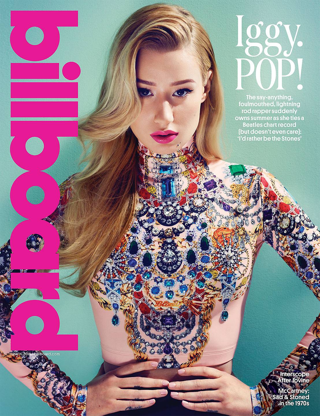 Iggy Azalea Covers Billboard Magazine | News | BET, image size:1108x1440