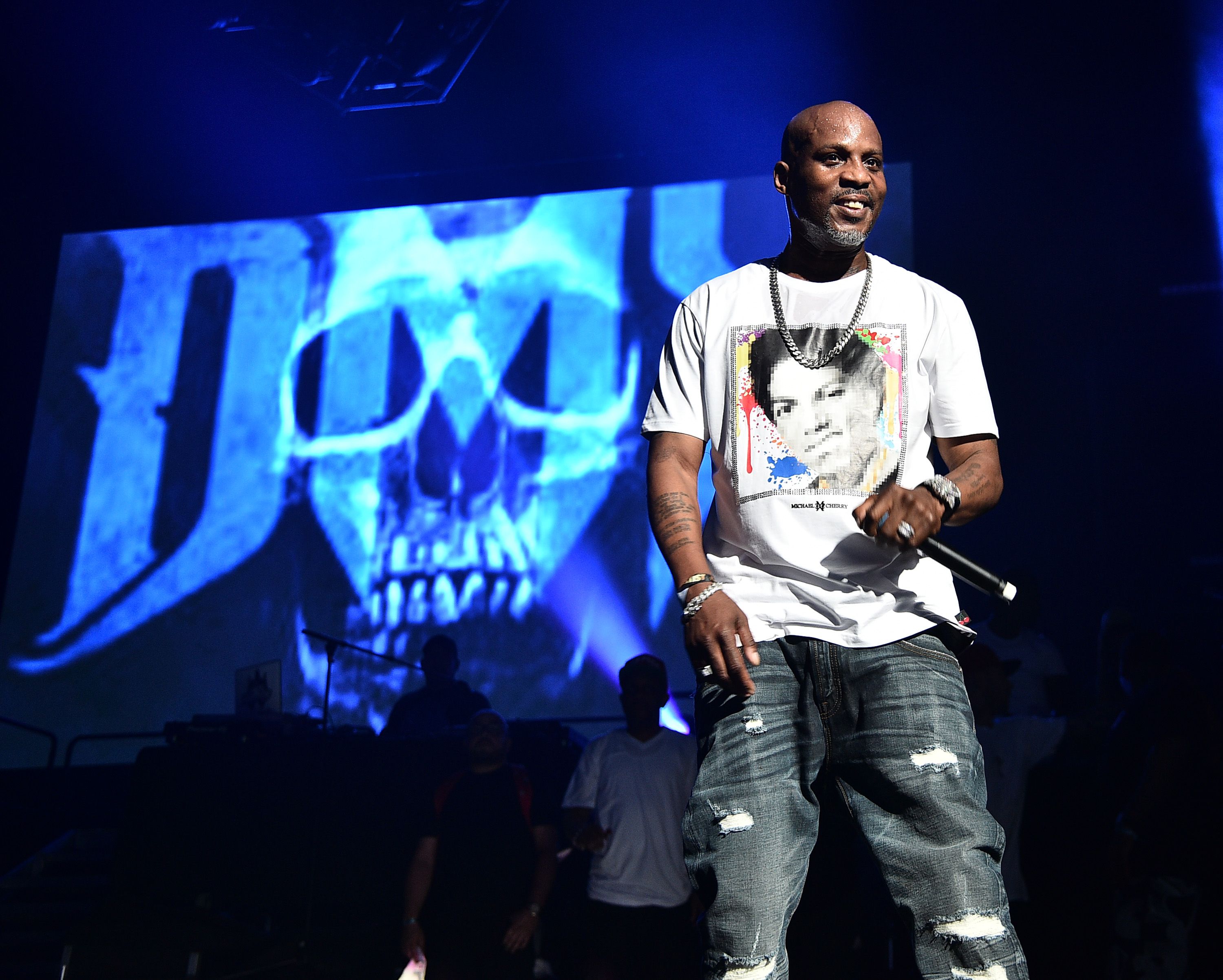 NEW YORK, NEW YORK - JUNE 28:  DMX performs at Masters Of Ceremony 2019 at Barclays Center on June 28, 2019 in New York City. (Photo by Theo Wargo/Getty Images)