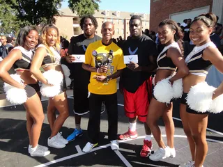 Grambling State - USAF 2-on-2 winners LeDanien Wilson and Carl Cobbins  (Photo: BET)