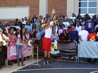 Grambling State - 3-Point Shootout activity (Photo: BET)