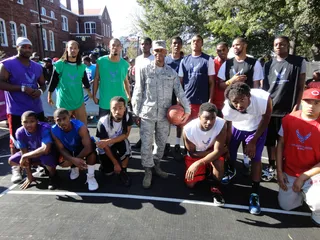 Tuskegee University - U.S. Air Force 2-on-2 teams  (Photo: BET)