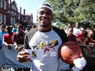 Tuskegee University - 3-Point Shootout winner Cameron Duncan.  (Photo: BET)