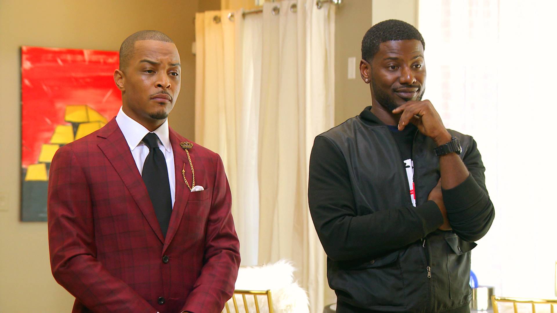 Still of T.I. and K-Dubb from BET's "The Grand Hustle" episode 101. (Photo: BET)