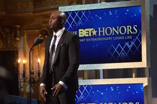 Honoring the Elite  - Actor Wayne Brady speaks on his undoubted respect for each of the honorees. (Photo: Kris Connor/BET/Getty Images for BET)