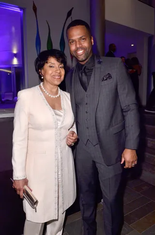 All Smiles - Phylicia Rashad and AJ Calloway are all smiles during The BET Honors weekend.&nbsp;(Photo: Kris Connor/BET/Getty Images for BET)