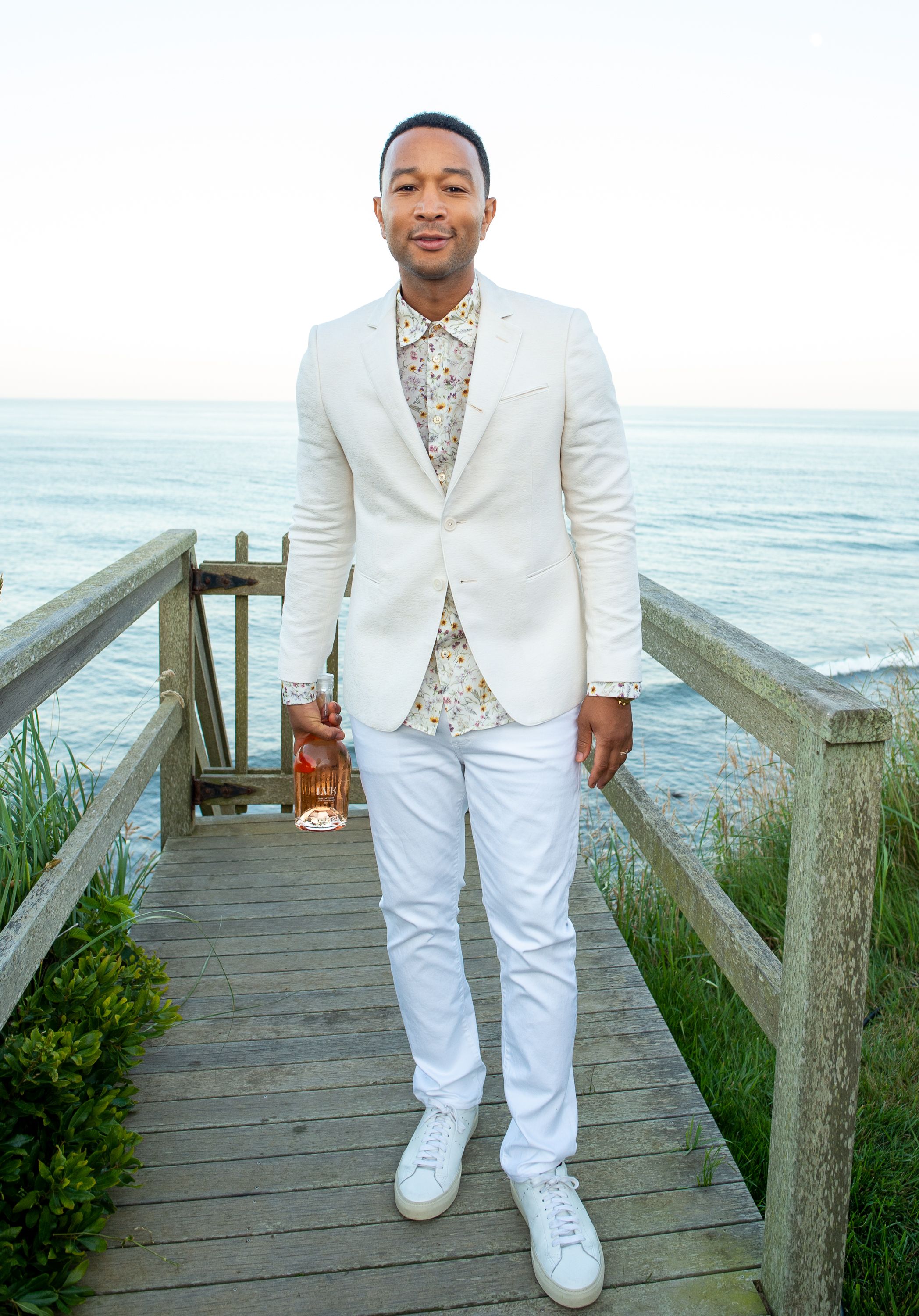 MONTAUK, NEW YORK - JULY 13: Singer John Legend attends Hamptons Magazine Chic at the Beach with John Legend on July 13, 2019 in Montauk, New York. (Photo by Mark Sagliocco/Getty Images for Hamptons Magazine)
