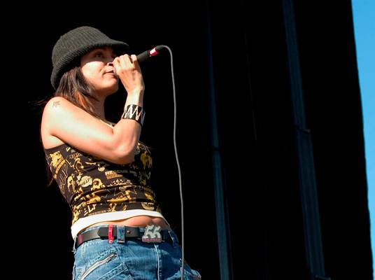 Ladybug (of Digable Planets) - As 1/3 of the jazz-infused rap group Digable Planets, Ladybug Mecca was cool like dat. The song "Rebirth Of Slick (Cool Like Dat)" won the Grammy in 1994 for Best Performance by a Rap Duo or Group.