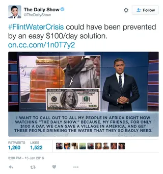 @TheDailyShow - (Photo: The Daily Show via Twitter)